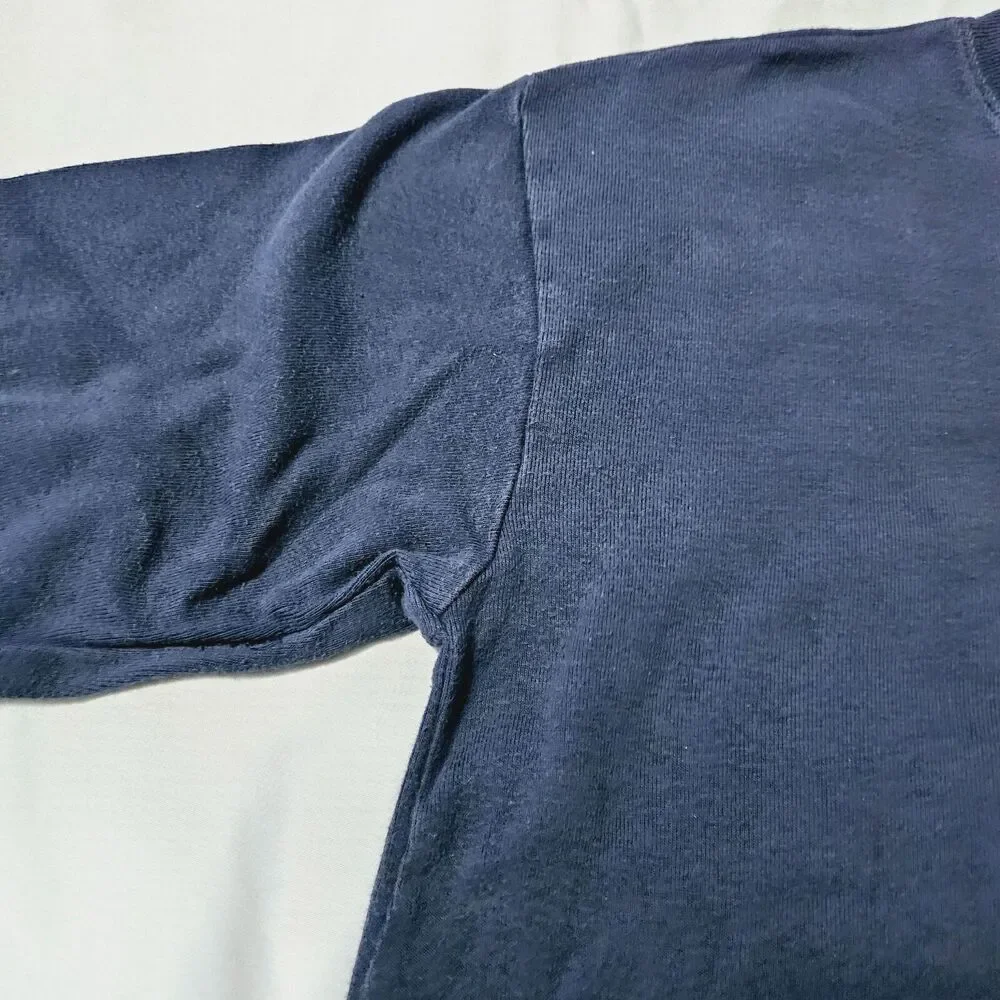 Gap Boys Shirt Blue Size Medium 100% Cotton Long Sleeve Pullover